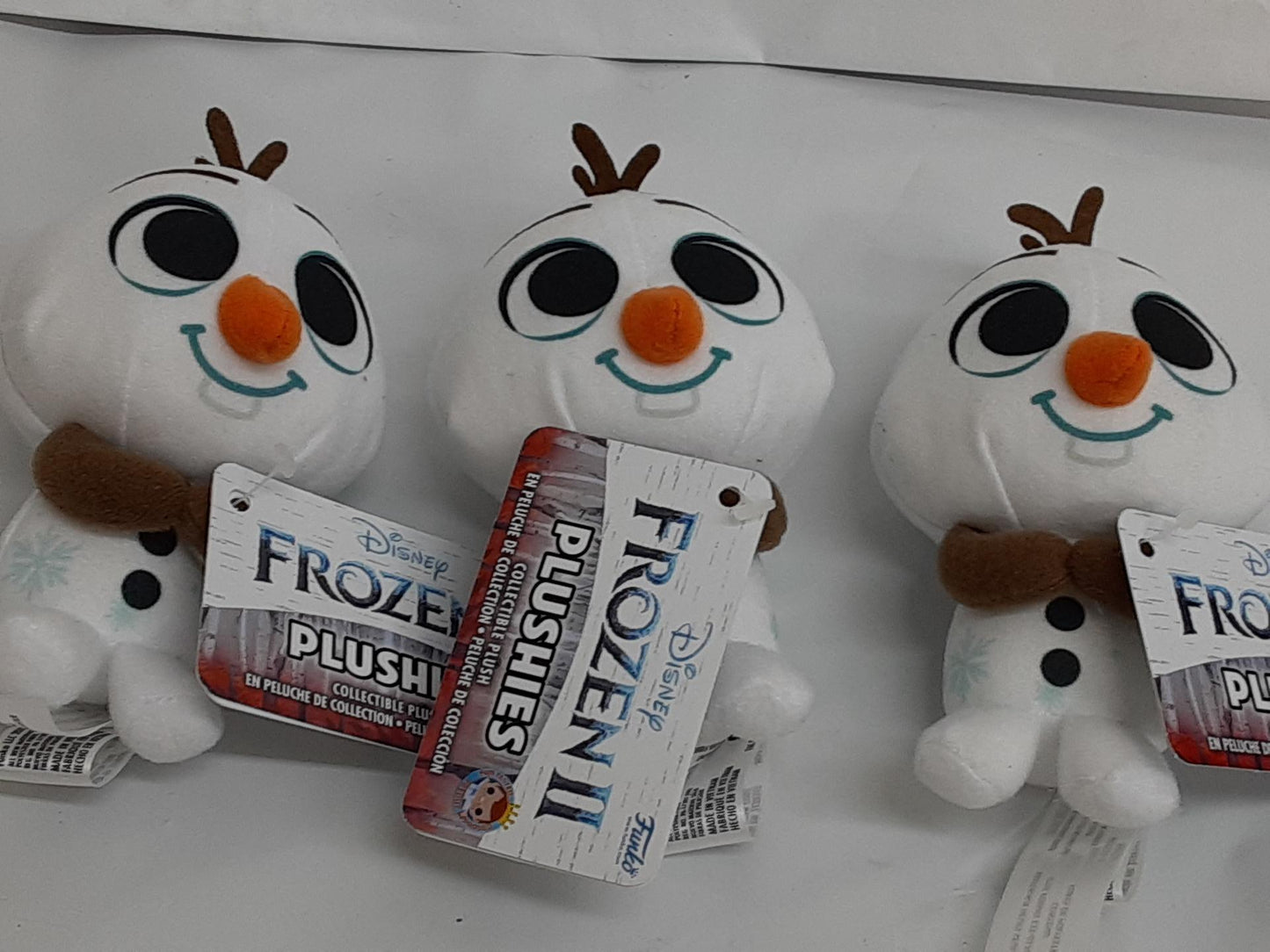 Funko Plushies: Frozen II Olaf - Lot of THREE (NEW)
