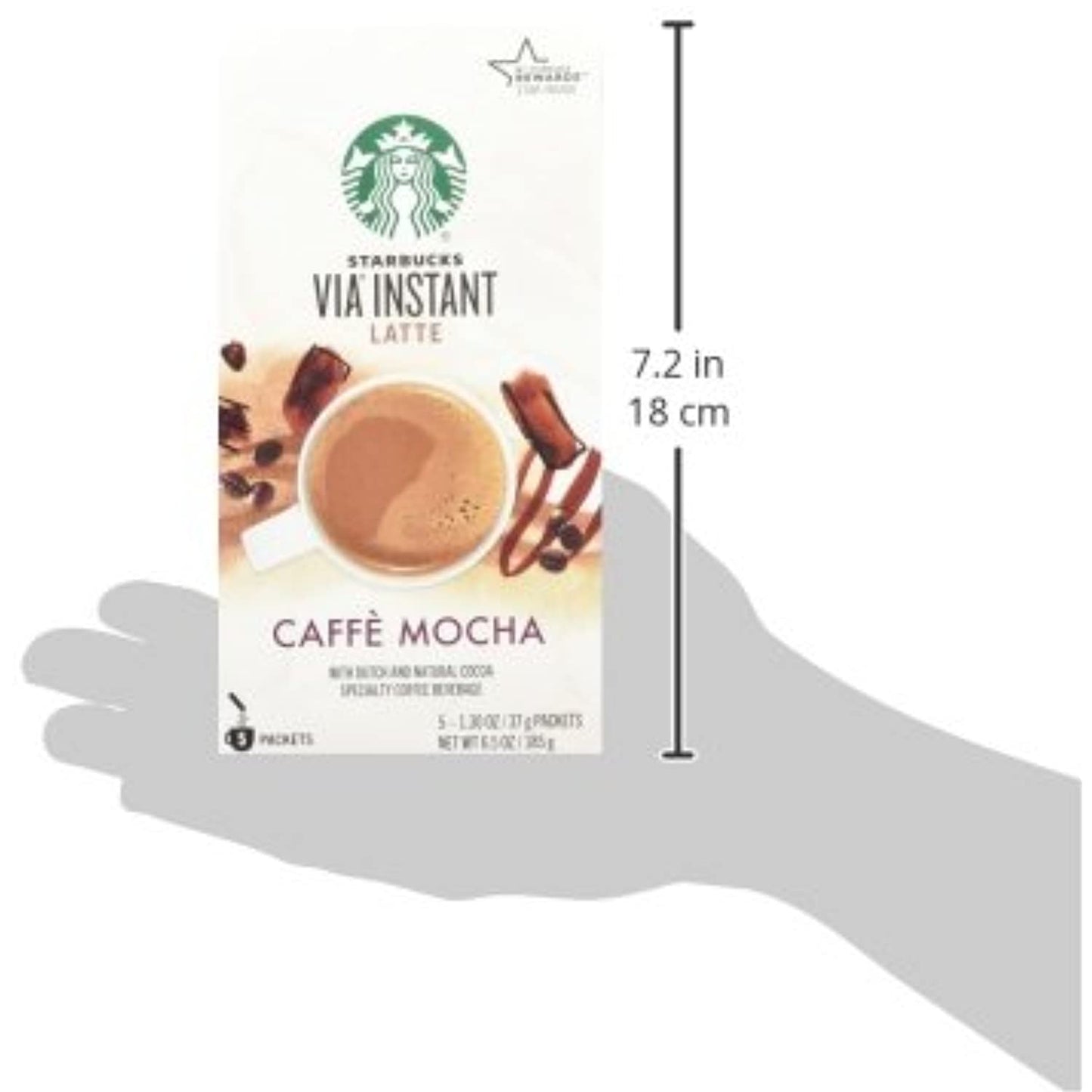 30 VIA'S Starbucks VIA Instant Caffe Mocha Latte - Best Before August 2020