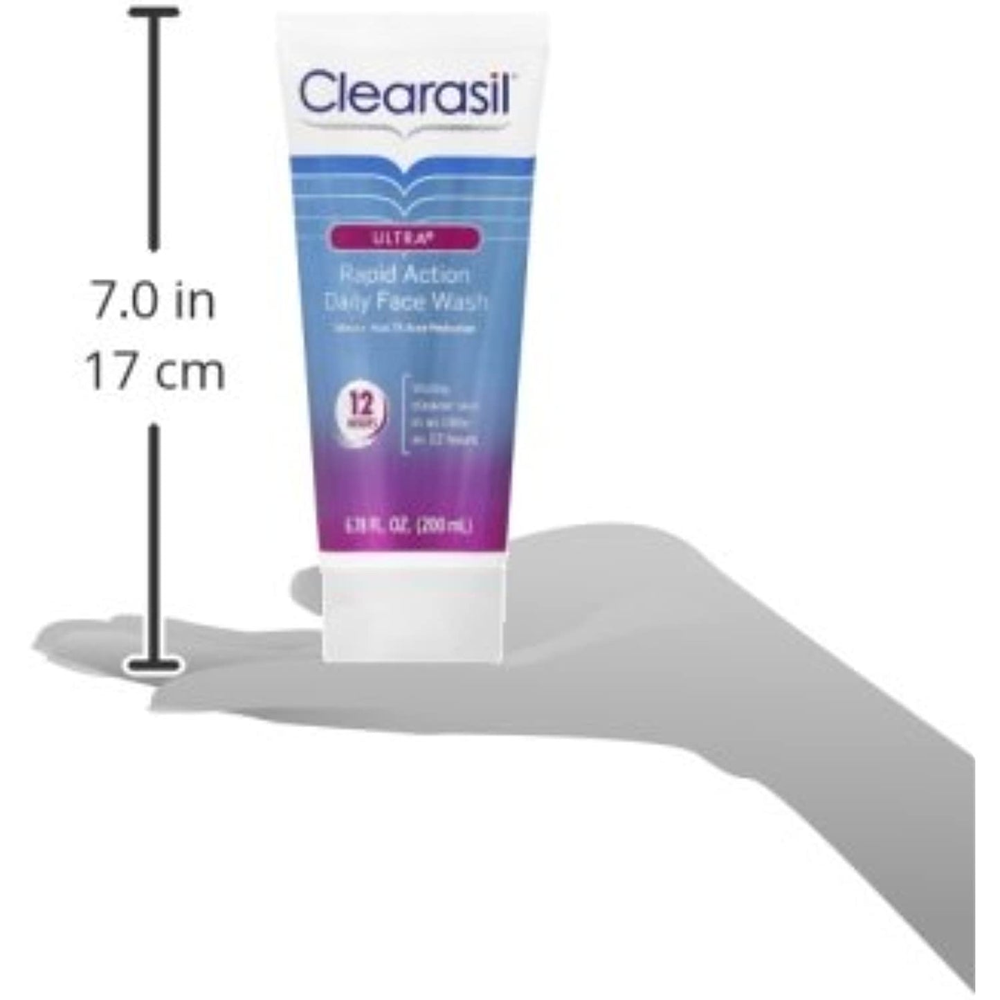 Clearasil Rapid Rescue, Deep Treatment Wash 6.78 oz (Pack of 3) EXP 10/22