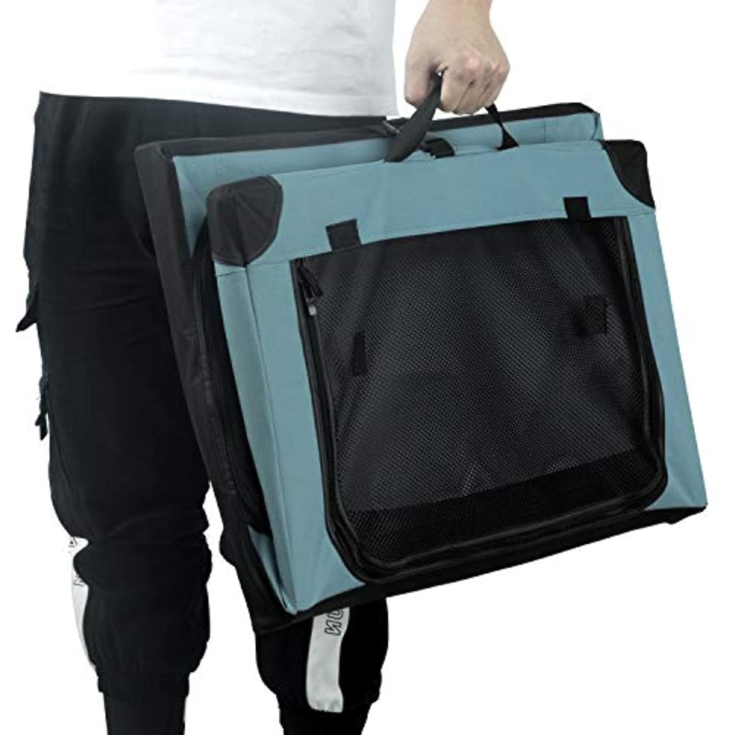 Akinerri Folding Soft Dog Pet Crate Kennel (*OPEN BOX*)