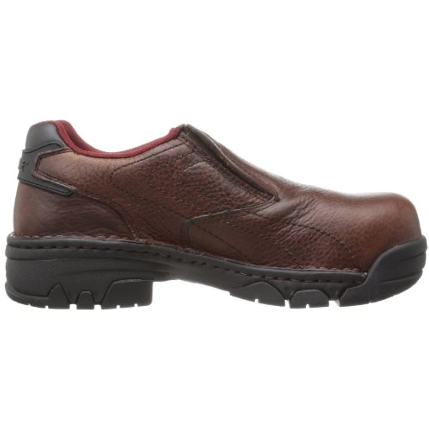 WOLVERINE Women's Ayah Comp Safety Toe Slip-On-W, Brown, 6 Medium- New-Open Box