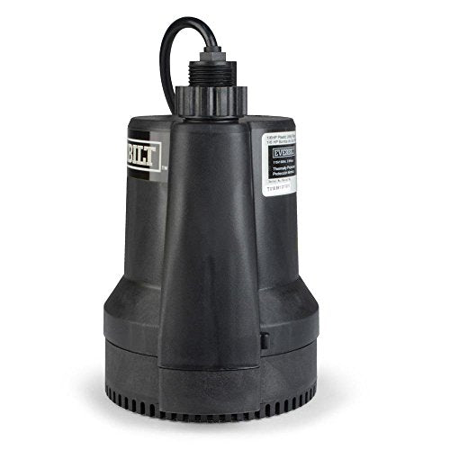 Everbilt SUP54-HD 1/6 HP Plastic Utility Pump