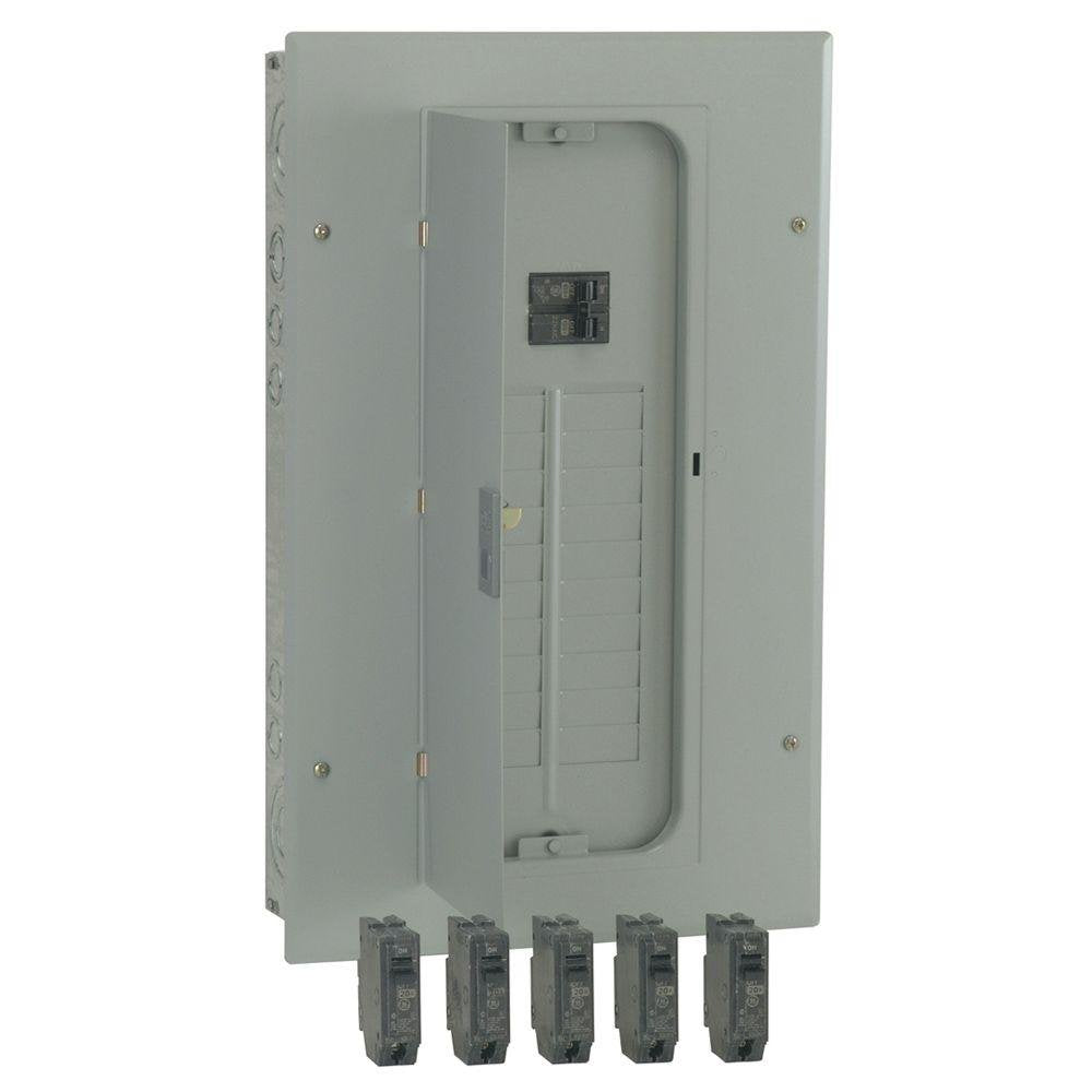 GE PowerMark Gold 100 Amp 20-Space 20-Circuit Main Breaker Load Center
