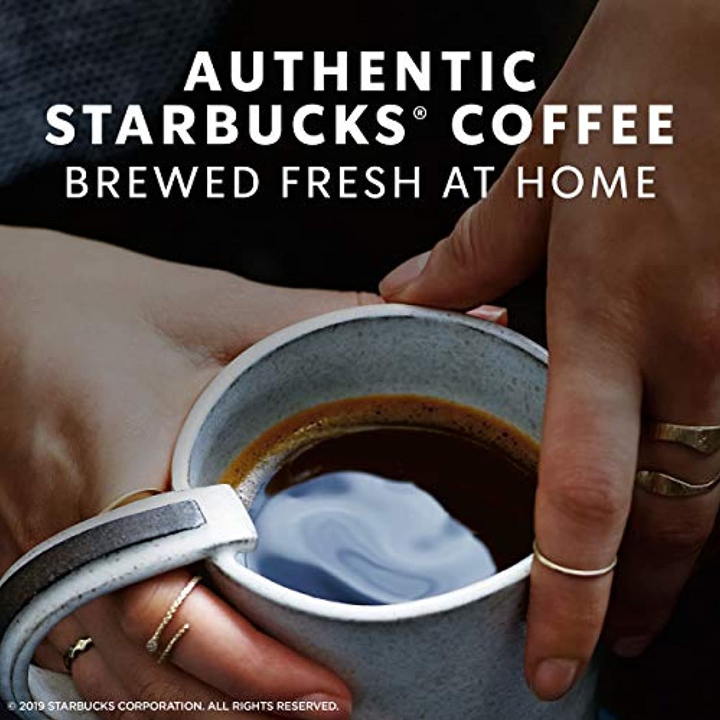 LOT OF 8 Starbucks Cafe Verona, Dark Roast, 18 OZ Best Before 10/2021