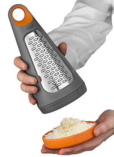 Kitchen Maestro 3 in 1 Grip n Grate. Laser Cut Stainless Steel Grater *LOT OF 5*