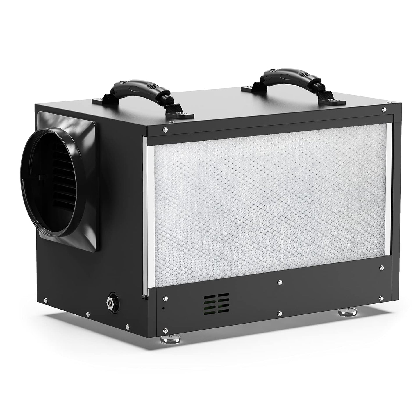 ALORAIR 120 PPD Commercial Dehumidifiers with Pump and Hose, Crawl Space Basement dehumidifier, Industry Water Damage Unit, Compact, Portable, Auto Defrost, Memory Starting, 5 Years Warranty