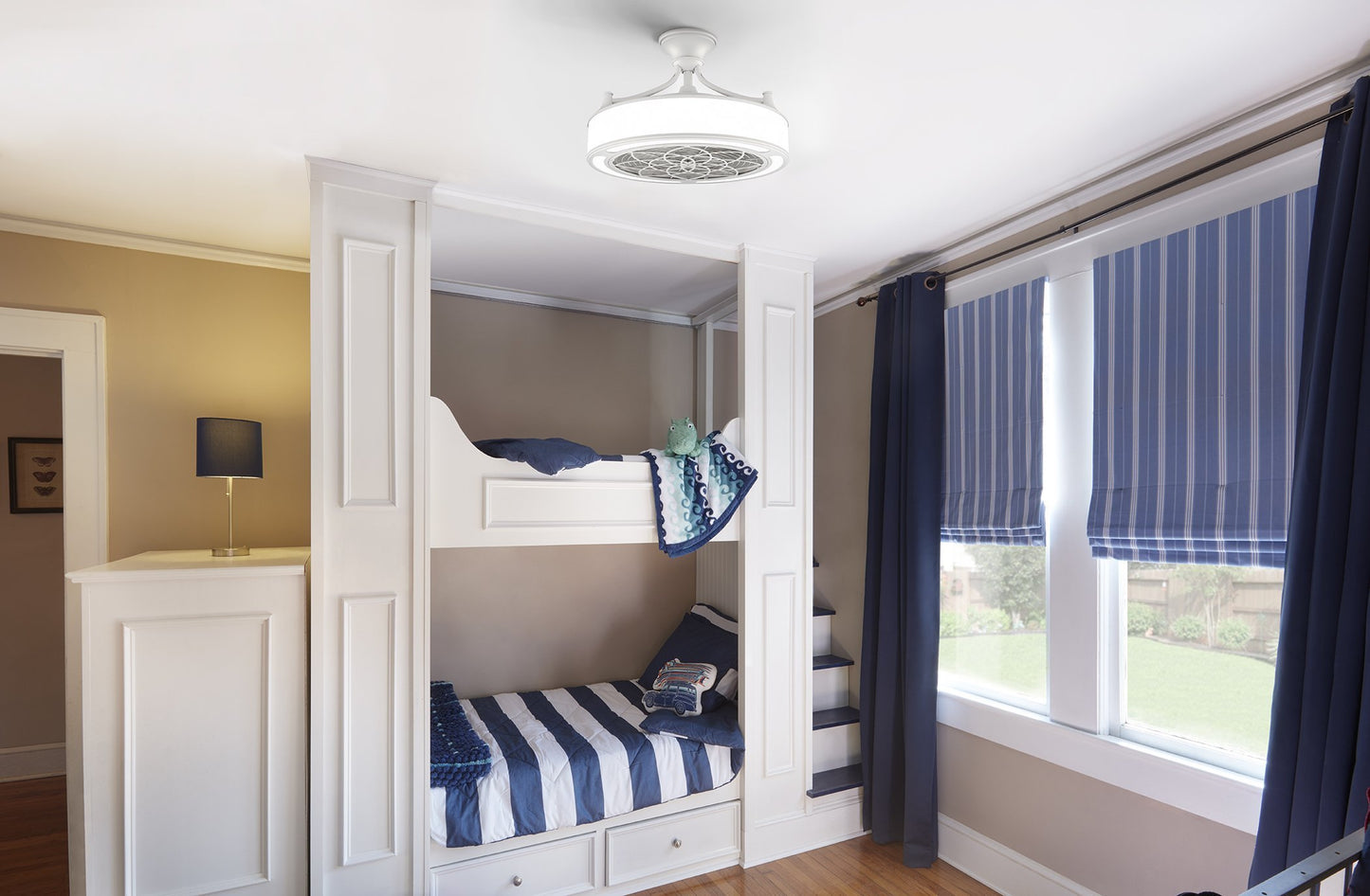 Anderson CF0140 22 in. Indoor/Outdoor White Ceiling Fan