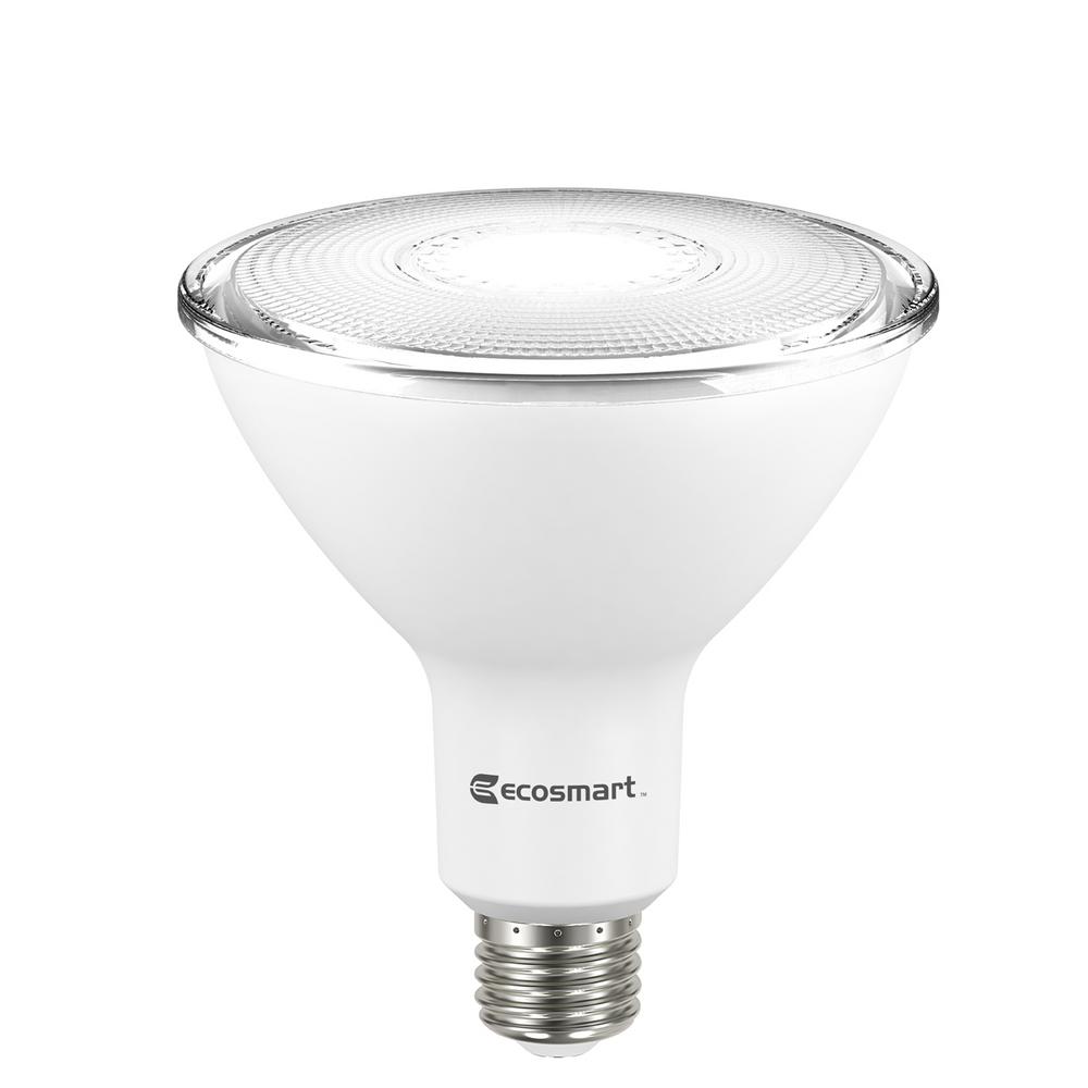 90W Equivalent Bright White PAR38 Non-Dimmable LED Flood Light Bulb (4-Pack)