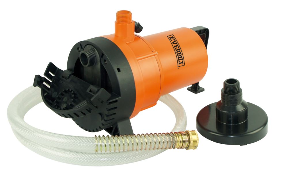 Everbilt 1/4 HP 2-in-1 Utility Pump- open box