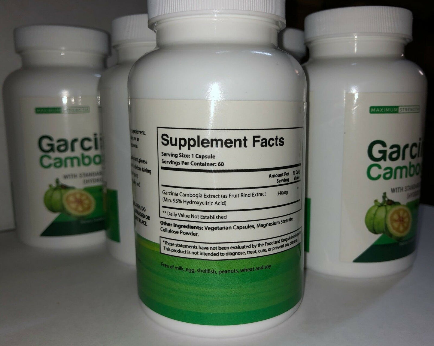 7 X BOTTLES 420 Capsules GARCINIA CAMBOGIA HCA 95% Weight Loss Diet