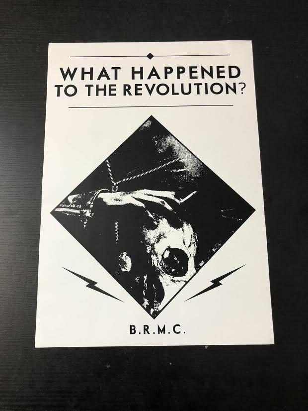 Black Rebel Motorcycle Club Euro Poster W.H.T.T.R  15inX10in