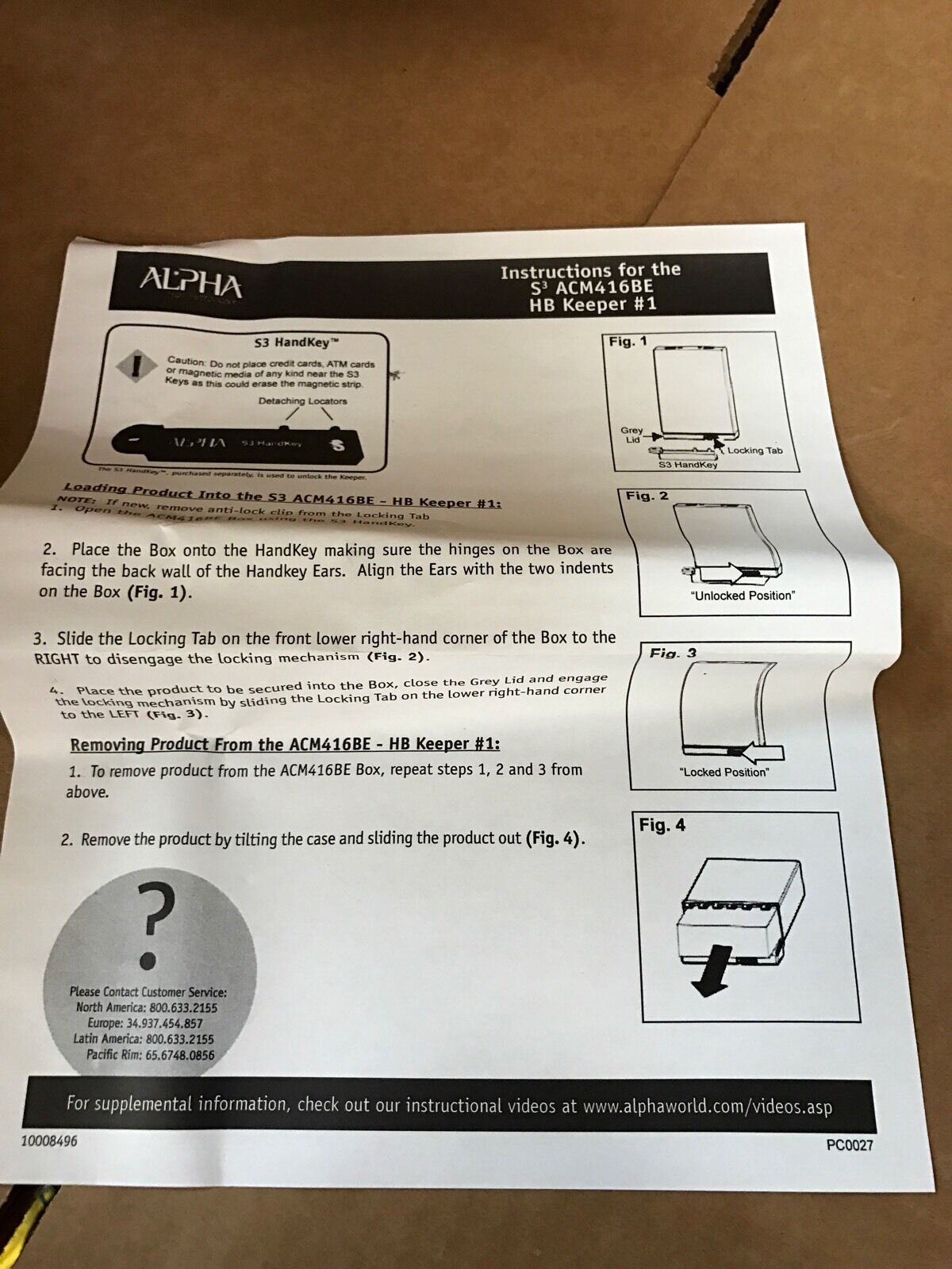 20 PIECE ALPHA SECURITY CLAM SHELL SECURITY BOX CASE ACM416BE RETAIL STORE ALARM