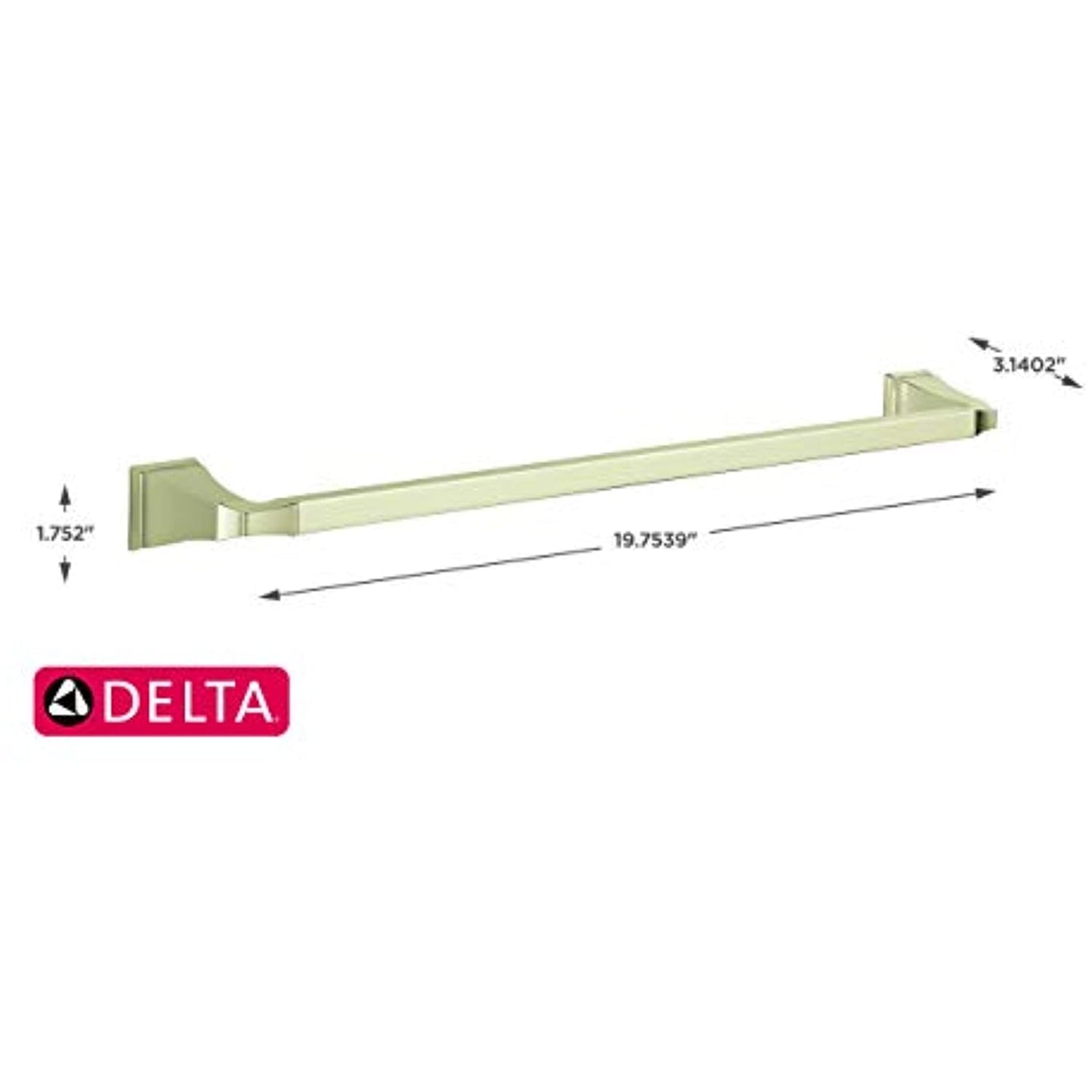 Delta 24" Towel Bar 75124-PN (Dryden Collection) Polished Nickell Finish (NEW)