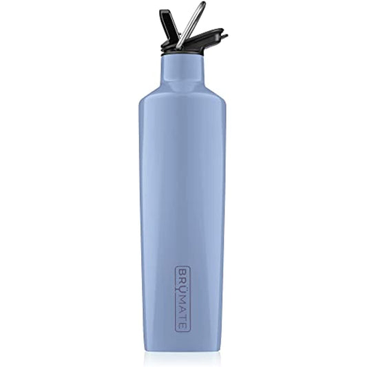 BrüMate ReHydration - 100% Leakproof 25oz Insulated Water Bottle with Straw -