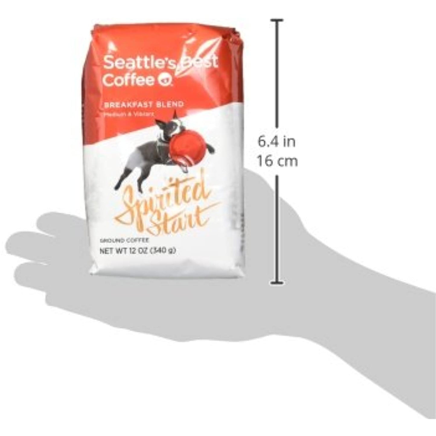 12 Pack Seattle's Best Breakfast Blend Ground Coffee 12oz Each Best By 2/2021