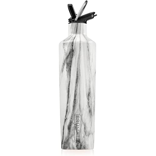 BrüMate ReHydration - 100% Leakproof 25oz Insulated Water Bottle with Straw -