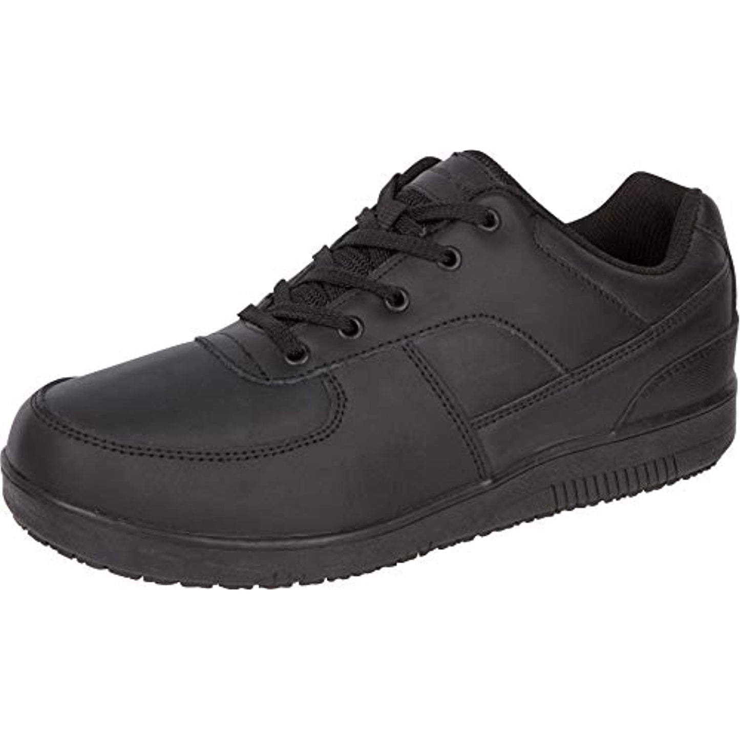 Genuine Grip Athletic -Black- Slip Resistant Sneaker- Size 13 Wide- MEN-NEW