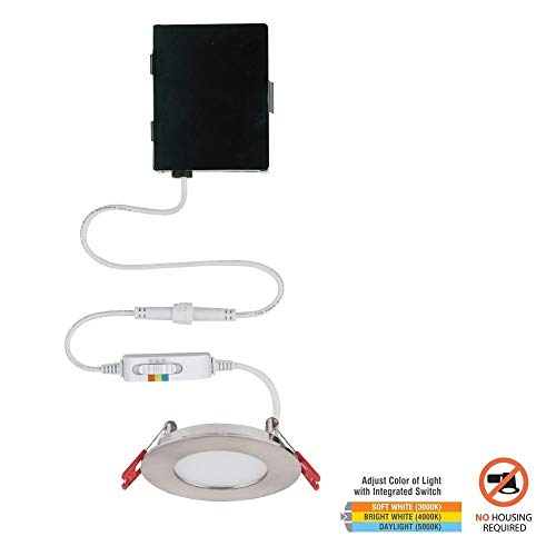 Commercial Electric Ultra Slim 3in. Selectable New Construction and Remodel