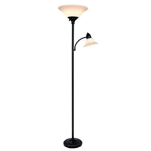 71"  Black Floor Lamp 71"h x 21.25"w x 15 ; 55186834