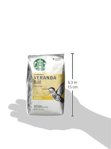 6 PACK Starbucks Veranda Blonde Roast Whole Bean Coffee Best Before August 2020