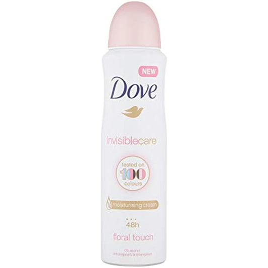 Dove deo spray invisible care floral touch 150ml 6 Pack