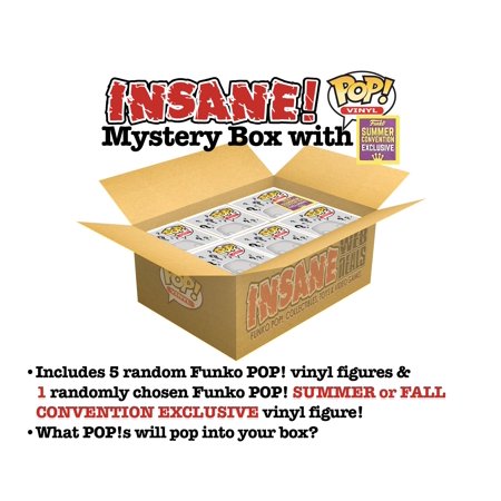 6 Pack of Funko Sealed Box, 3 Spongebob, 2 Patrick and 1 squidward