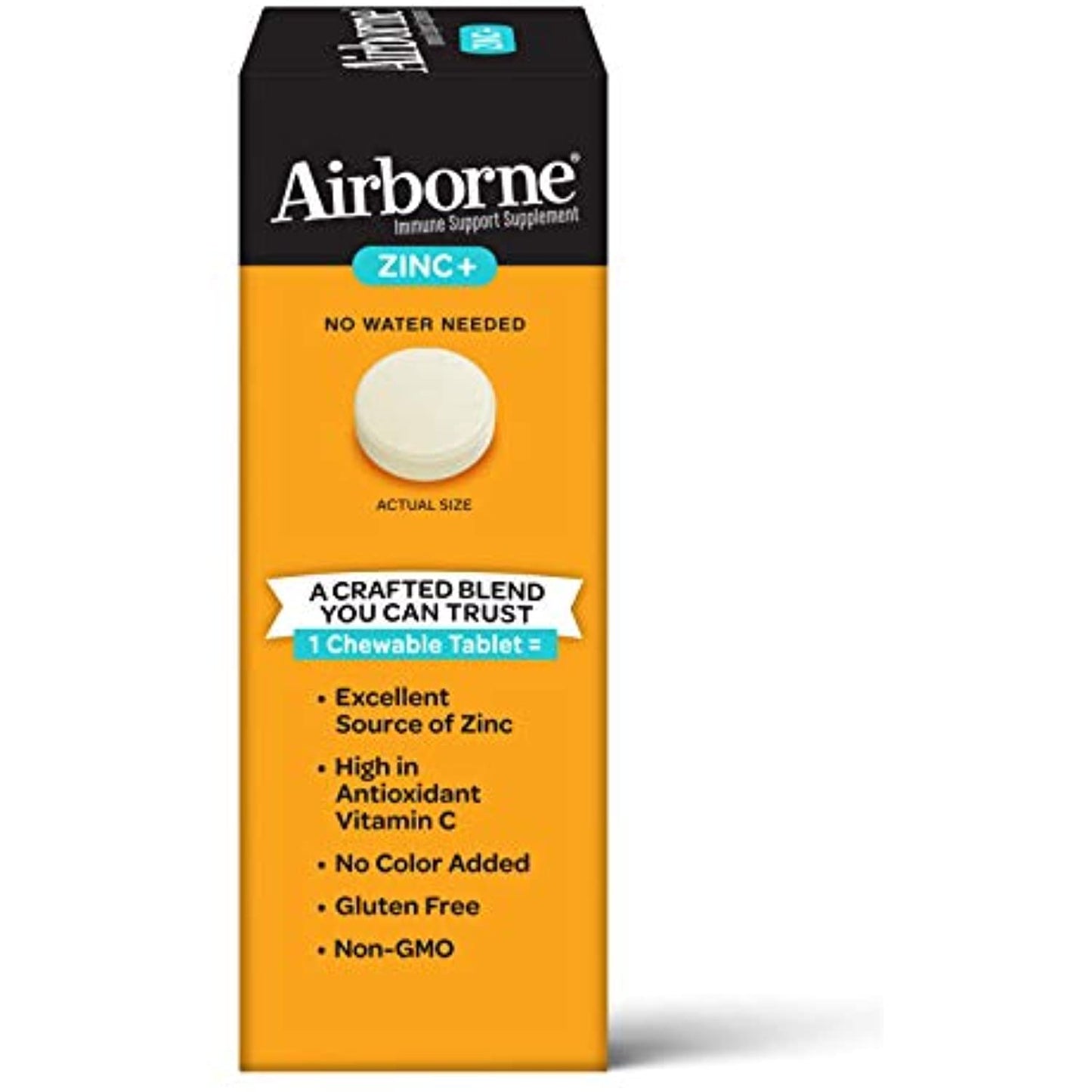 Arborne Immune System Support Chewables Zinc Vitamin C 32ct New in Box 01/2023