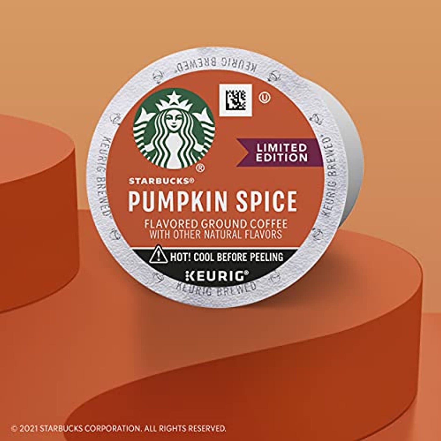 300 COUNT Starbucks Limited Edition Pumpkin Spice Flavored Coffee K-Cups READ !