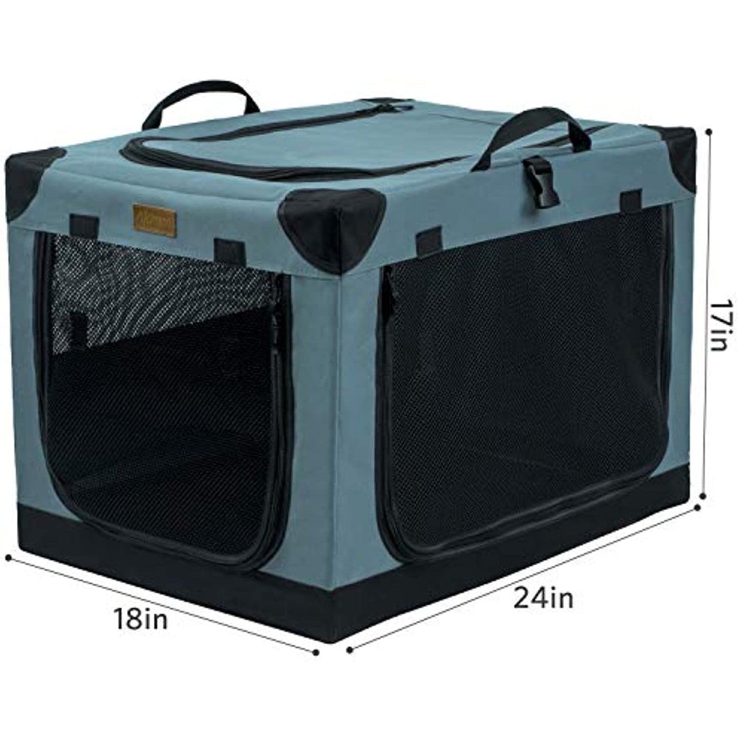 Akinerri Folding Soft Dog Pet Crate Kennel  (*OPEN BOX*)