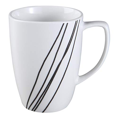 Corelle Squares Simple Sketch 1088188 16-Piece Dinnerware Square White Value