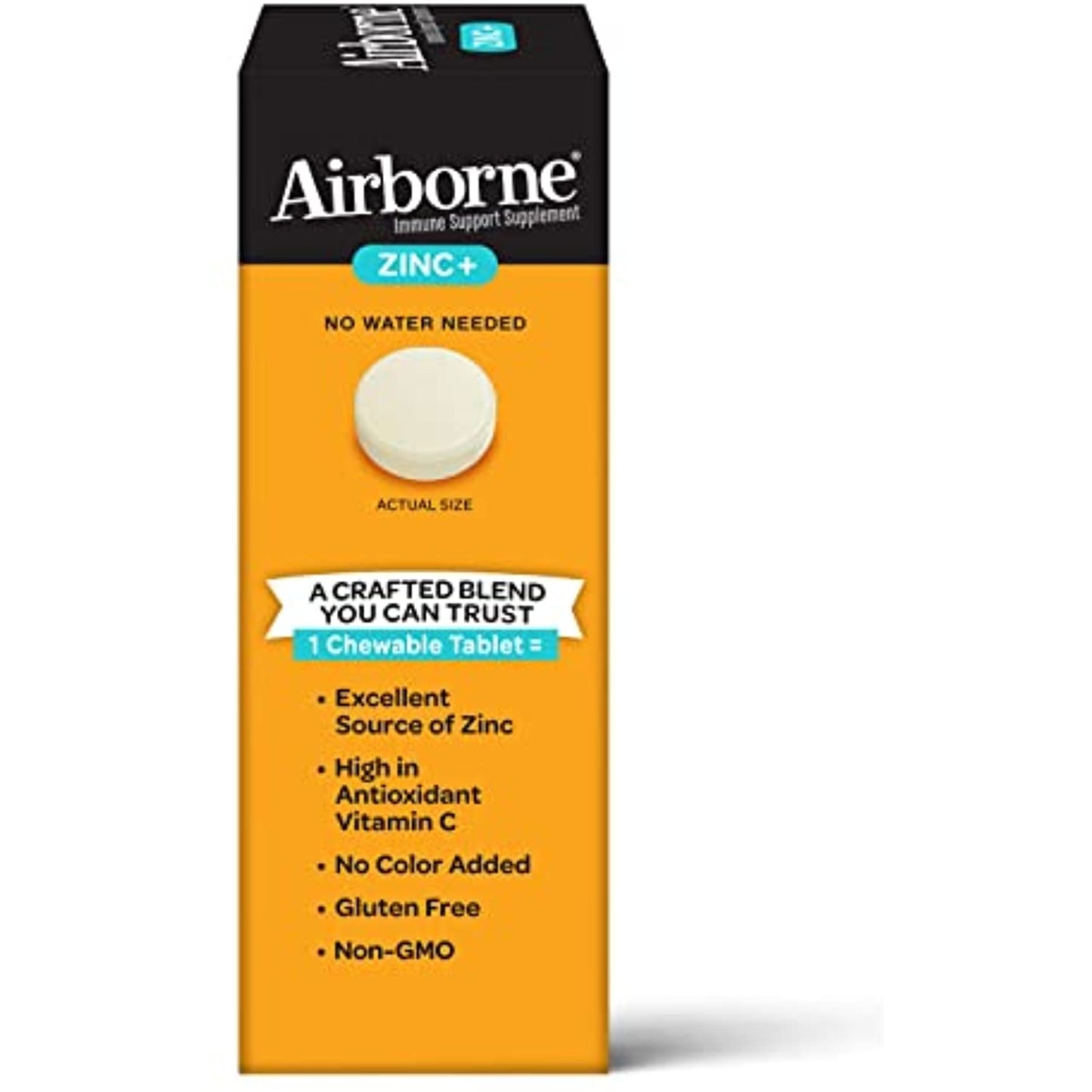 Arborne Immune System Support Chewables Zinc Vitamin C 32ct New in Box 01/2023