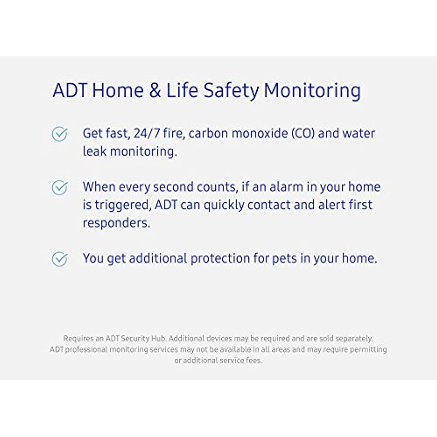 ADT Samsung SmartThings ADT Water Leak Detector (Requires an ADT Security Hub)
