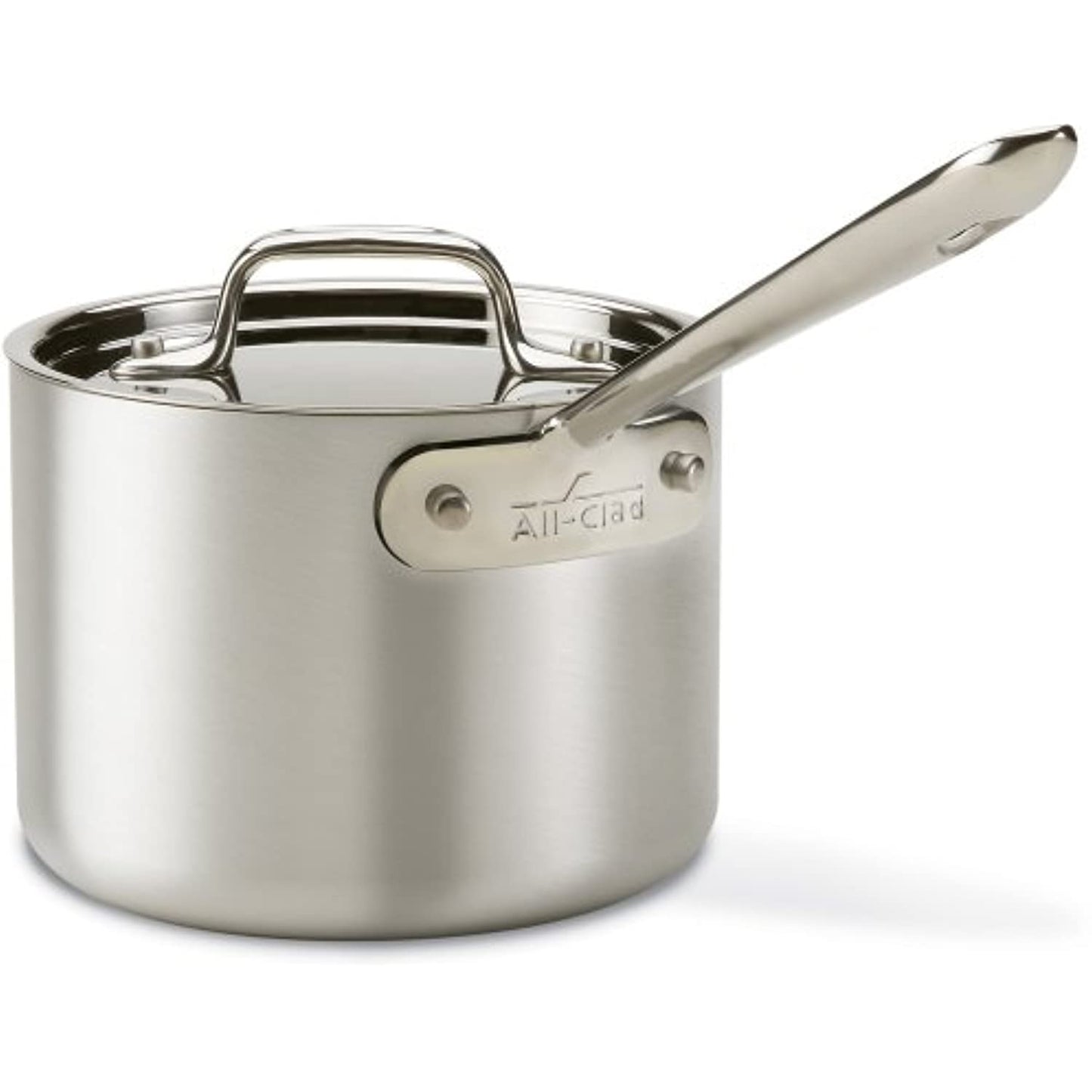 All-Clad MetalCrafters 7201.5 MC2 Stainless Steel Saucepan with Lid 1.5-Quart