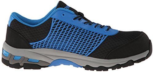 Reebok Work Men's Heckler Rb4620 shoe, Black/Blue Trim, 11 M US