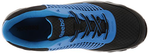 Reebok Work Men's Heckler Rb4620 shoe, Black/Blue Trim, 11 M US