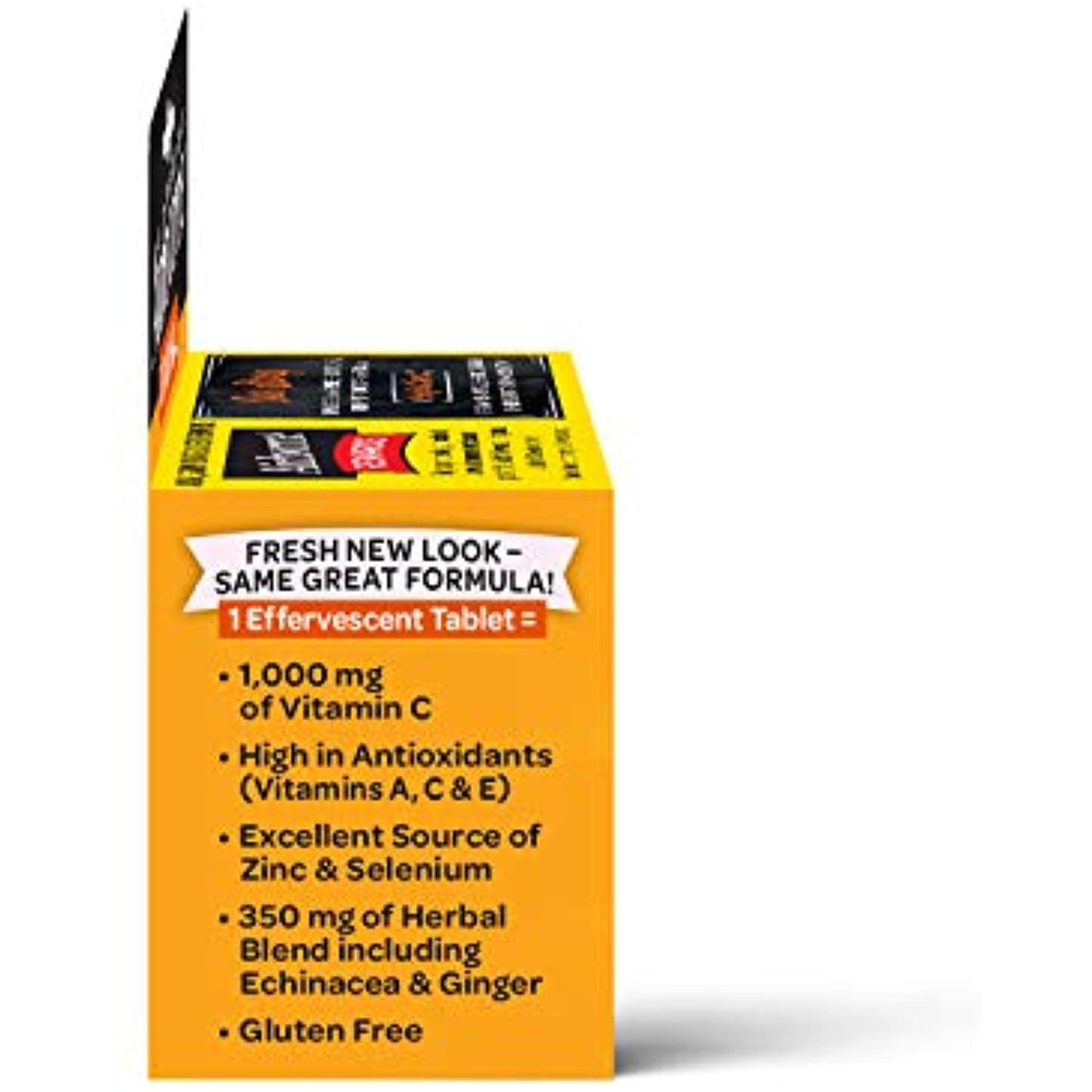 Airborne Original Vitamin C Zesty Orange Effervescent Tablets 10ct 4PK Exp 9/22+