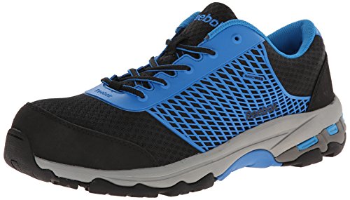 Reebok Work Men's Heckler Seamless Oxford -RB4620- Size 8.5 MEDIUM, Blue/Black