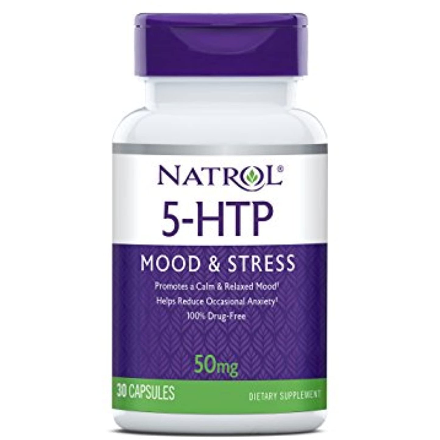 5-HTP 50mg 30 ct 6 Pack Mood & Stress Reduces Anxiety Natrol 5 HTP Supplement