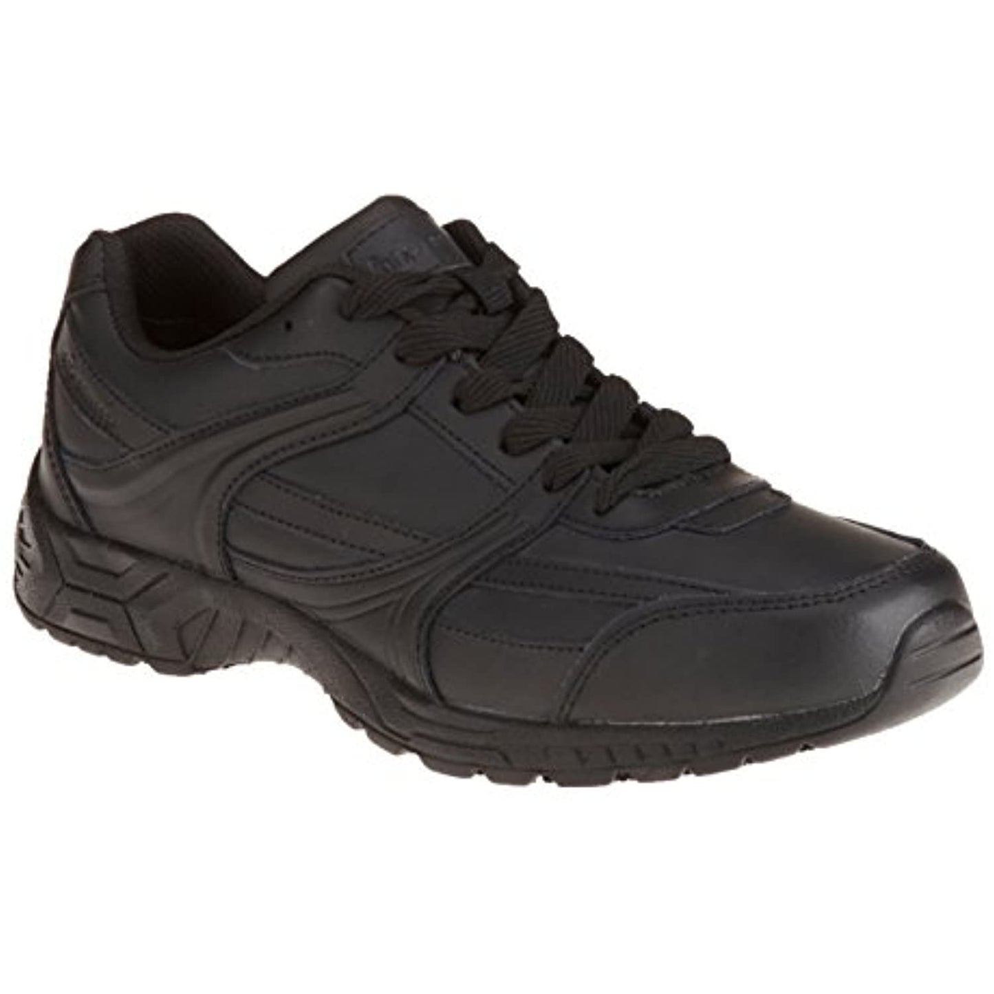 Genuine Grip Mens Slip-Resistant Jogger, Black, Size 12 Wide- 1010