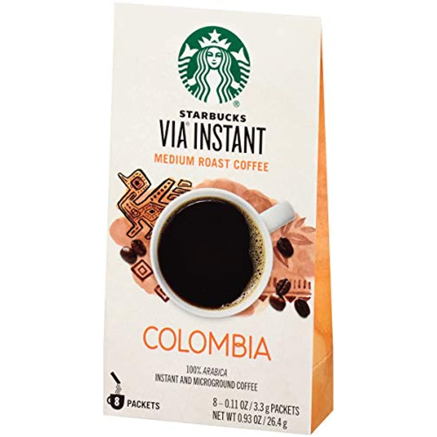 96 Count Starbucks VIA Colombia Coffee Best Before September 2020