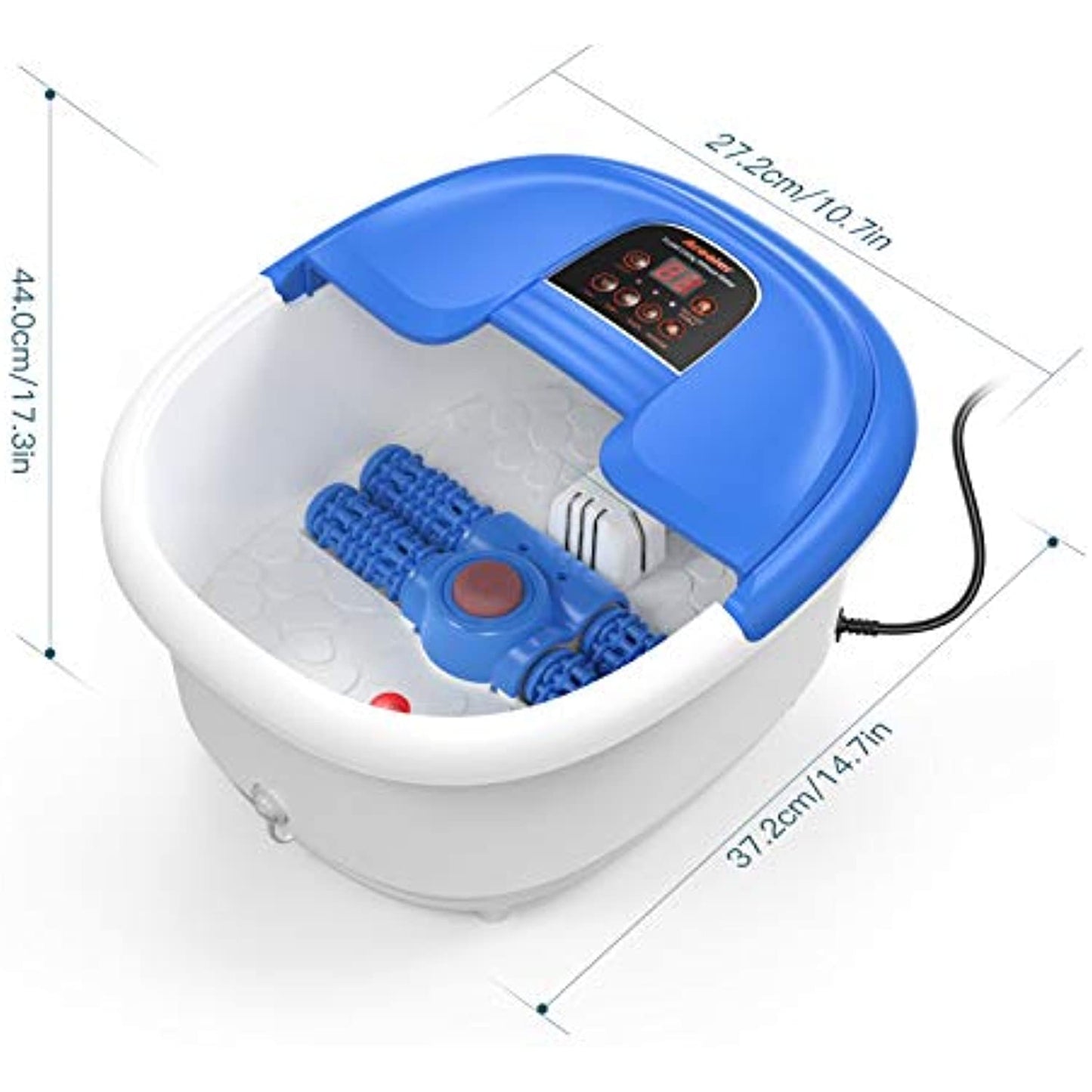 Arealer Foot Spa Bath Massage with Automatic Rollers -PREOWNED