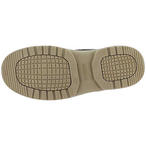 FS240 Florsheim Women's Eurocasual Safety Shoes - Dark Brown - 7.0\EW