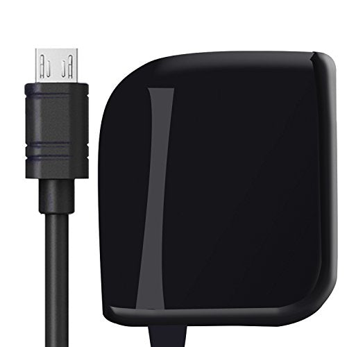 All-in-One Micro USB 3ft Data Sync Cable with Rapid Charge AC Wall Adaptor, 2x