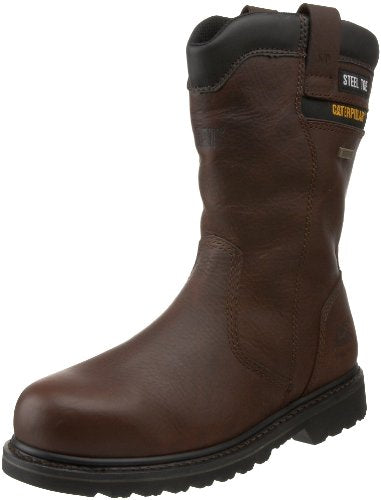 Caterpillar Men's Elkhart Waterproof Boot,Oak,11.5 W US