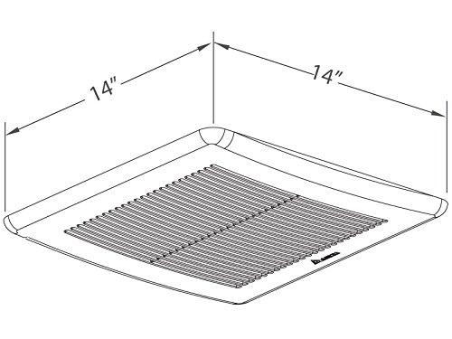 Delta BreezSlim SLM100 100 CFM Exhaust Bath Fan