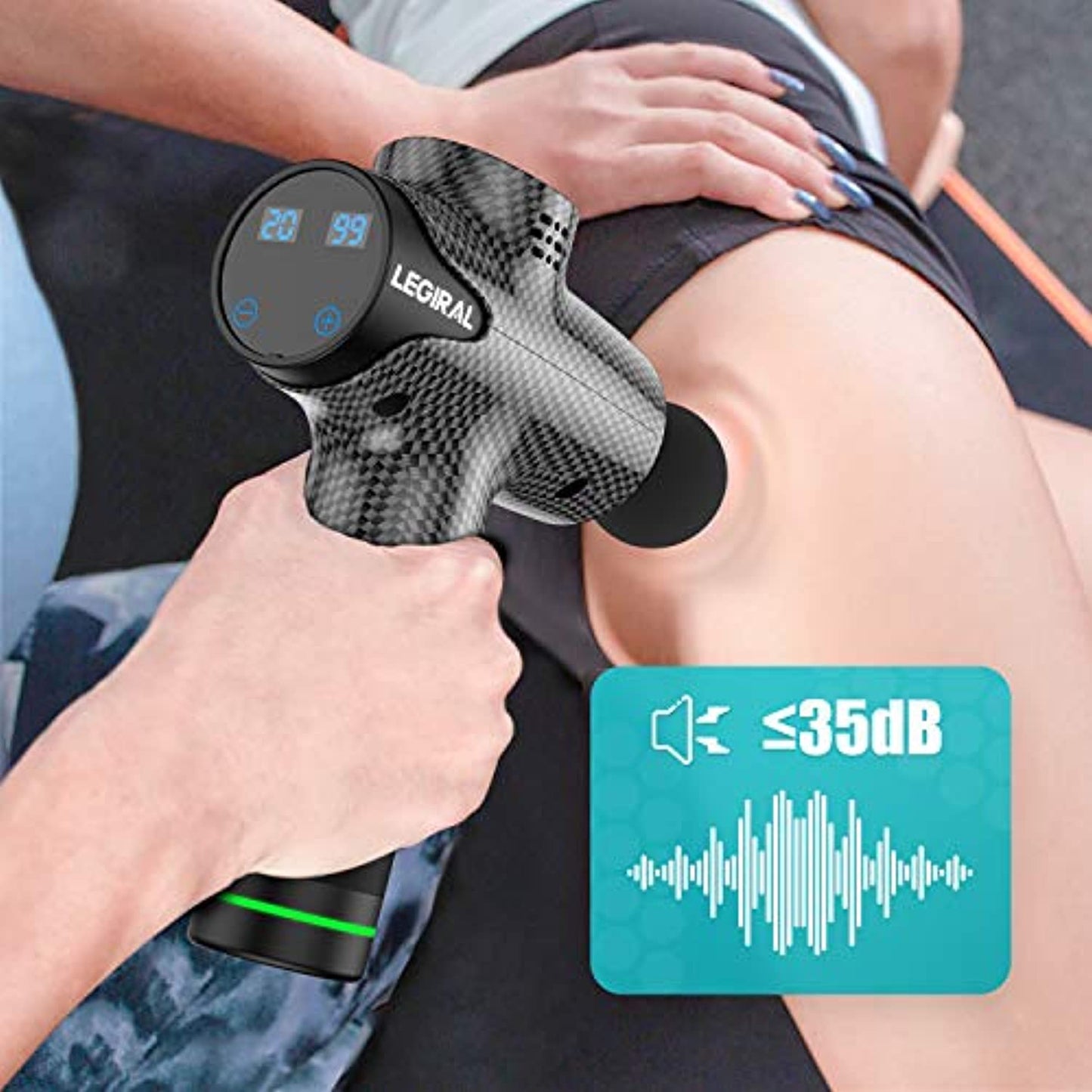 Legiral Body Muscle Massager for Pain Relief- 6 Techniques, Rechargeable - USED-