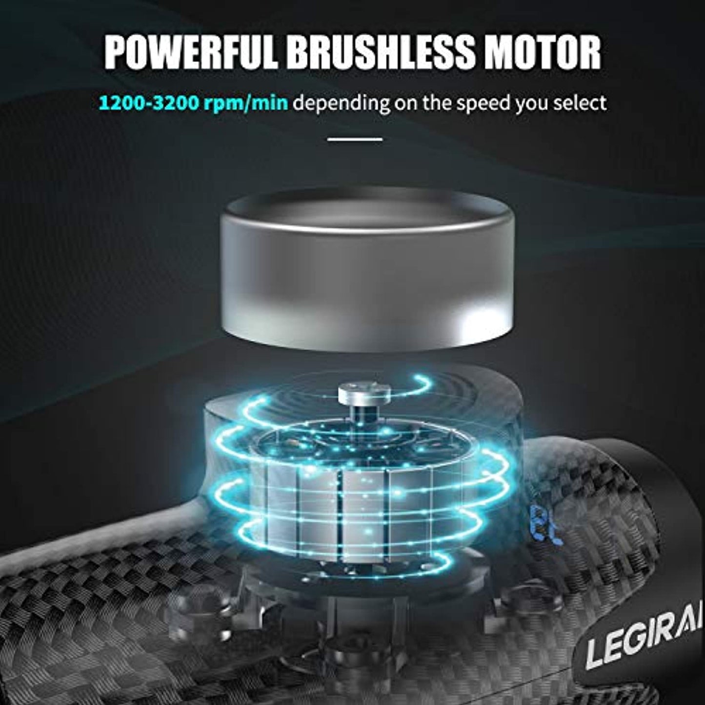 Legiral Body Muscle Massager for Pain Relief- 6 Techniques, Rechargeable - USED-