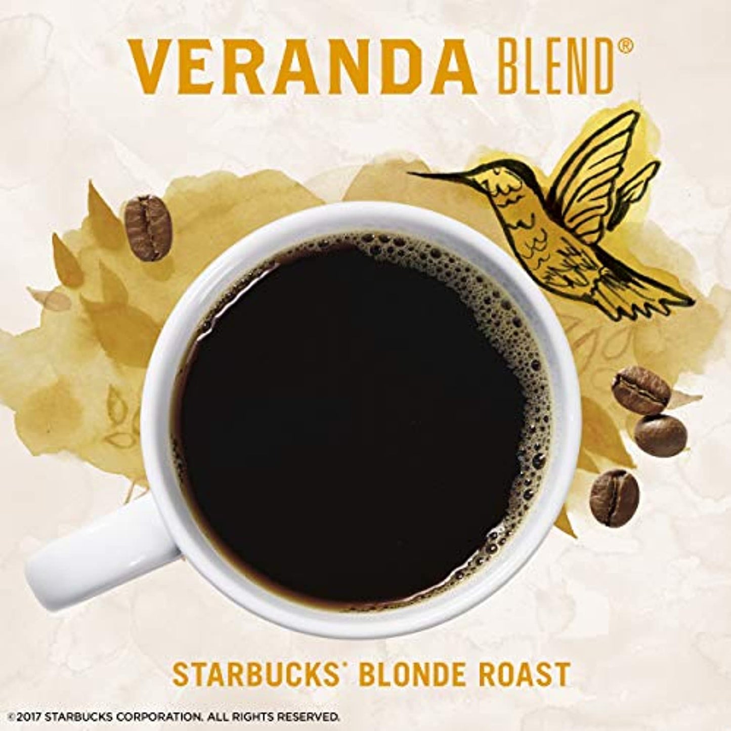 72 COUNT Starbucks VIA Veranda Instant Coffee Blonde Roast READ DESCRIPTION