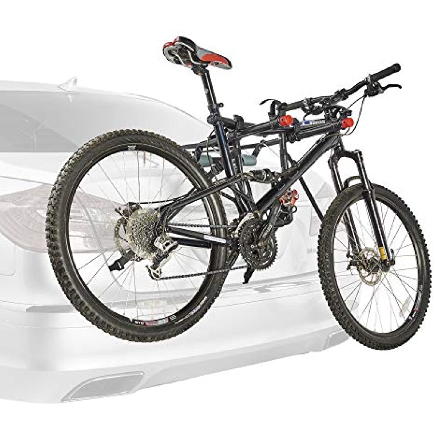 Allen Sports Deluxe 2-Bike Trunk Mount Rack, Model 102DN-R , Black -USED-