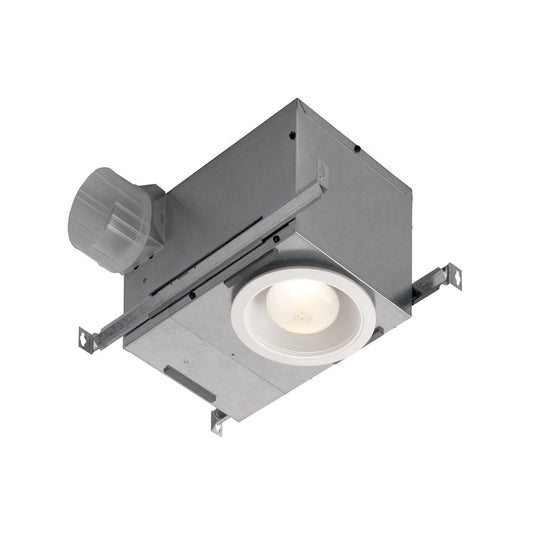 Broan-Nutone  744LEDNT  Recessed Fan and Light Combo for Bathroom and Home, ENERGY STAR Certified, 14-Watts, 1.5 Sones, 70 CFM